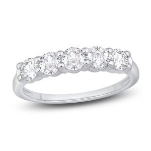 14k White Gold 1.93 Carat lab grown diamonds 5 Total $1699