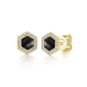 14K Yellow Gold Fashion Earrings