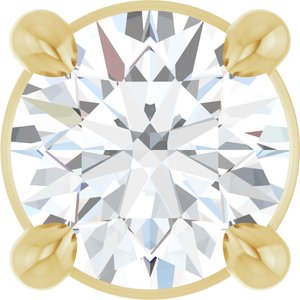 Lab-Grown Diamond Solitaire Slide Pendant