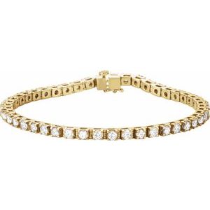Lab-Grown Diamond Line Bracelet